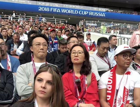 世界杯揭幕战亮点集锦：普京摊手火了！看台闪现2位大明星！（组图） - 25