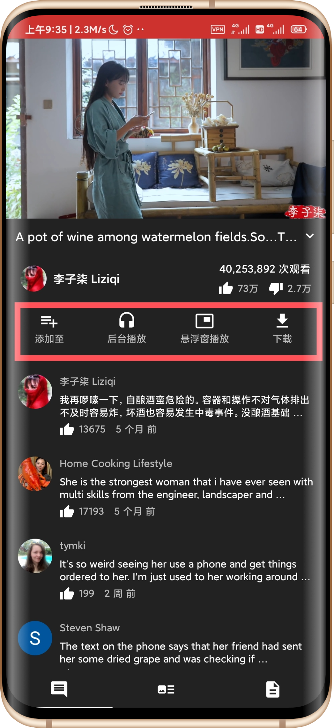 Newpipe 一款牛逼的youtube第三方版本软件 完全无广告 盘仙人