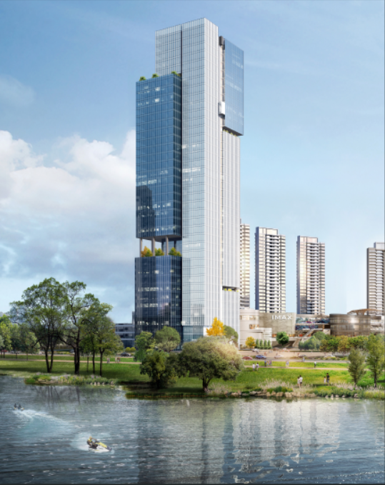 180米！南沙这个超高层写字楼已完成封顶！