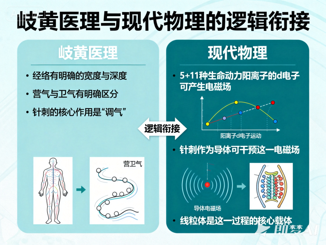 信手笔记（二十）：岐黄医理的现代诠释：竖横针刺法与人体线粒体的电磁密码
