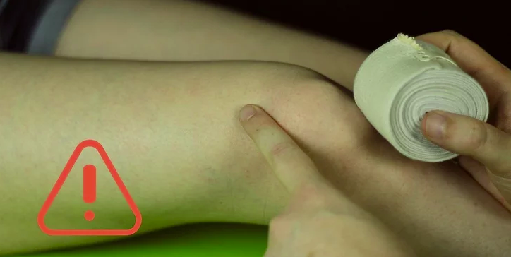 医用绷带怎么绑图解如何用绷带绑膝盖？运动时膝关节疼很有用！_https://www.jmylbn.com_新闻资讯_第6张