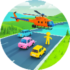 赛车人双人对战小游戏