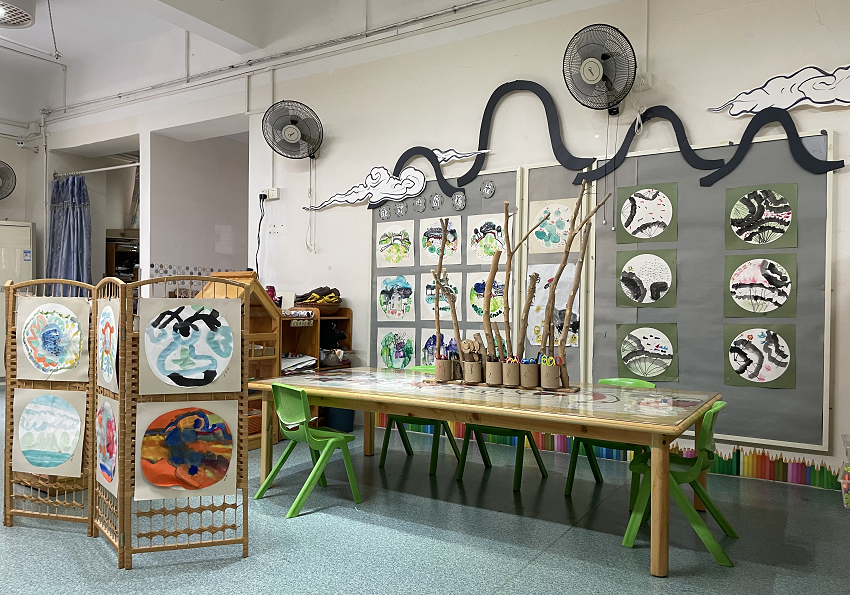 "环"伴左右 "境"润童心——番禺区北城幼儿园2021学年第一学期环境