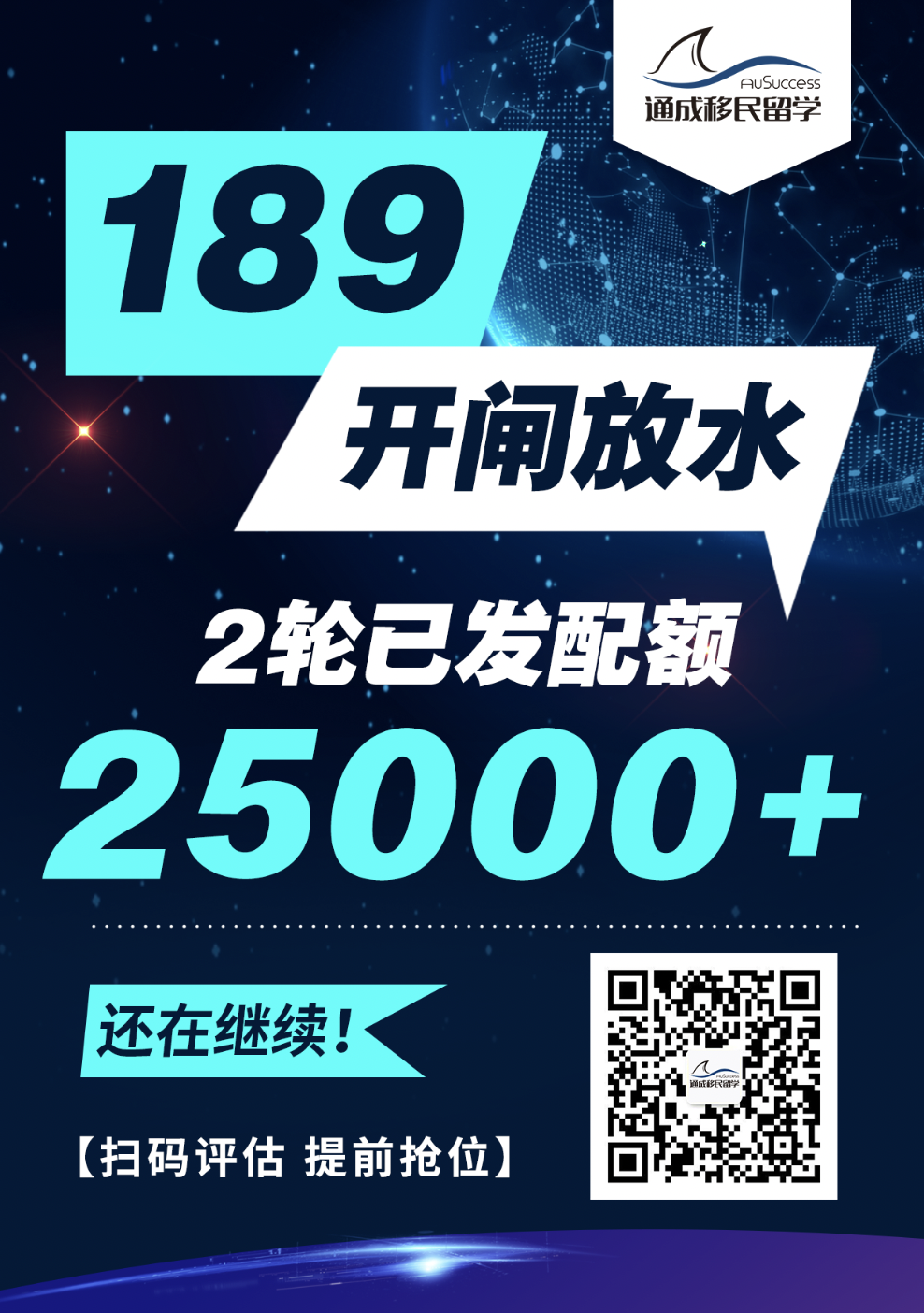 澳媒采访189海外申请者！境内491无回应，境外3天189获邀！