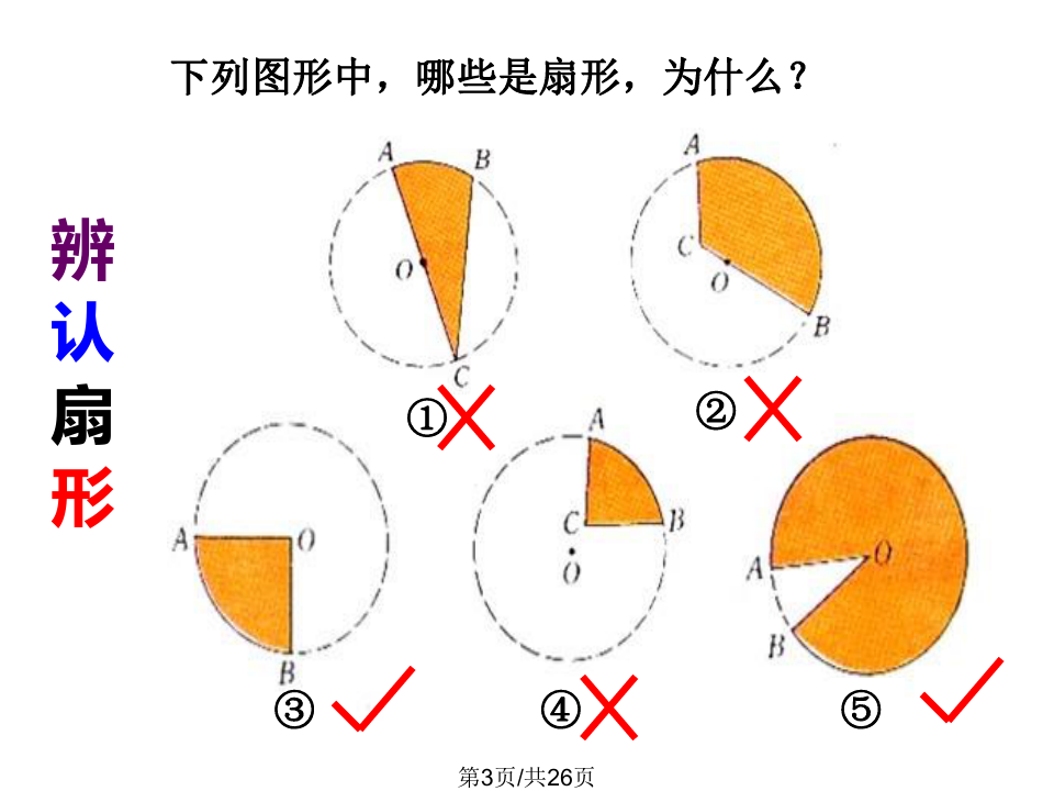 扇形面积公式扇形弧长_弧长和扇形面积公式_扇形面积公式3个