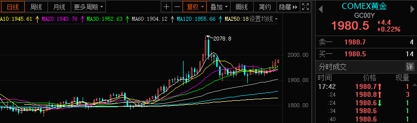 贵金属市场分析报告