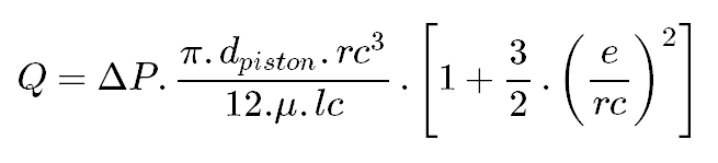 AMESim之HCD库介绍 带粘性摩擦与间隙泄漏的活塞腔的图20
