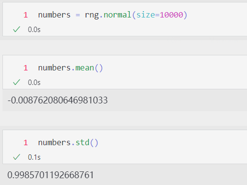 如何使用NumPy生成正态分布随机数的图3