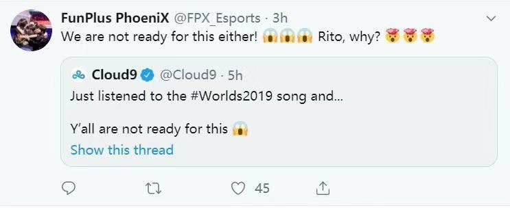 竞域：S9世界赛主题曲出炉！C9表示：世界冠军已被自己内定！