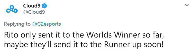 竞域：S9世界赛主题曲出炉！C9表示：世界冠军已被自己内定！