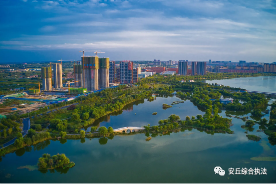 奋进新征程建功新时代安丘市倾力打造百园之城105处公园提亮城市底色