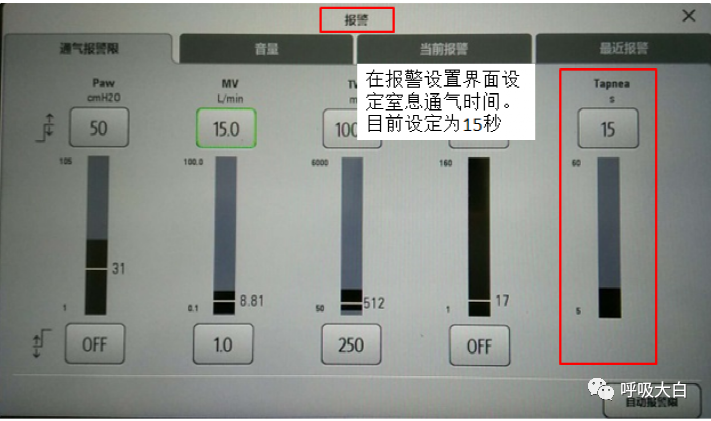 呼吸机压力怎么设置6呼吸机报警的设置+胸外心脏按压时的呼吸机设置_https://www.jmylbn.com_新闻资讯_第2张