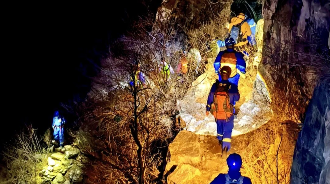 救援现场。受访者供图