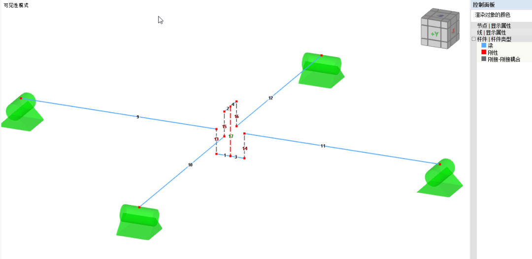 【知识库】互承式木节点模拟方法的图5