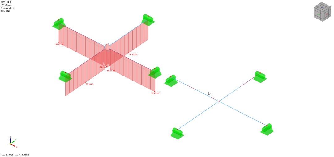 【知识库】互承式木节点模拟方法的图16