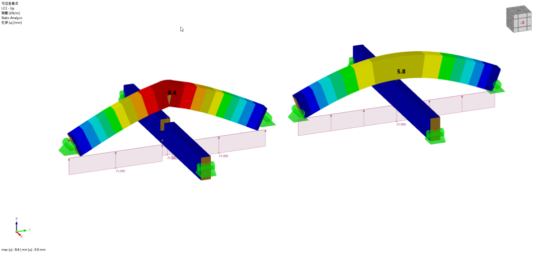 【知识库】互承式木节点模拟方法的图4
