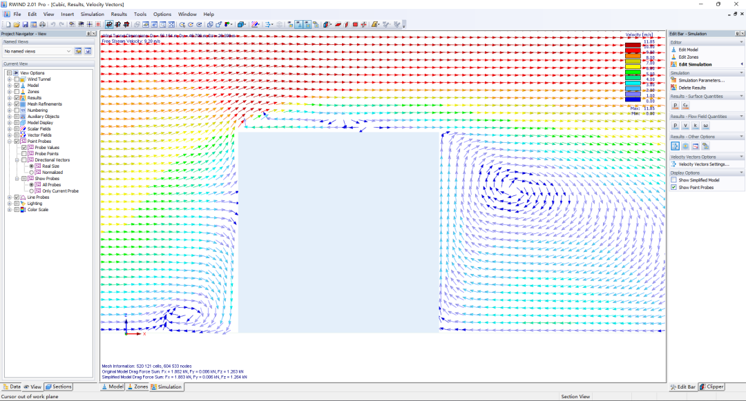 標準6m立方體體型系數 | 數值模擬(CFD)結果 VS 現場實測結果的圖4