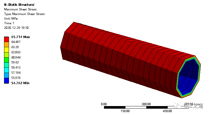 ANSYS与材料力学之扭转（二）的图12