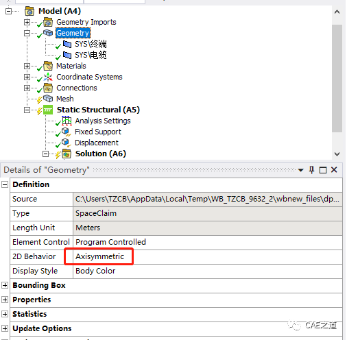 ANSYS Workbench分析实例之橡胶件扩张过程仿真的图8