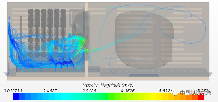 风冷冰箱机械室CFD分析及其能耗影响研究的图4