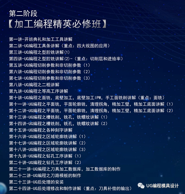 春晖教育新年第一个UG编程新班招生简介的图3