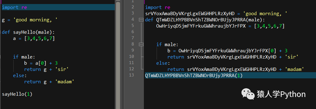 Python 的控制流代码混淆 猿人学python 二十次幂