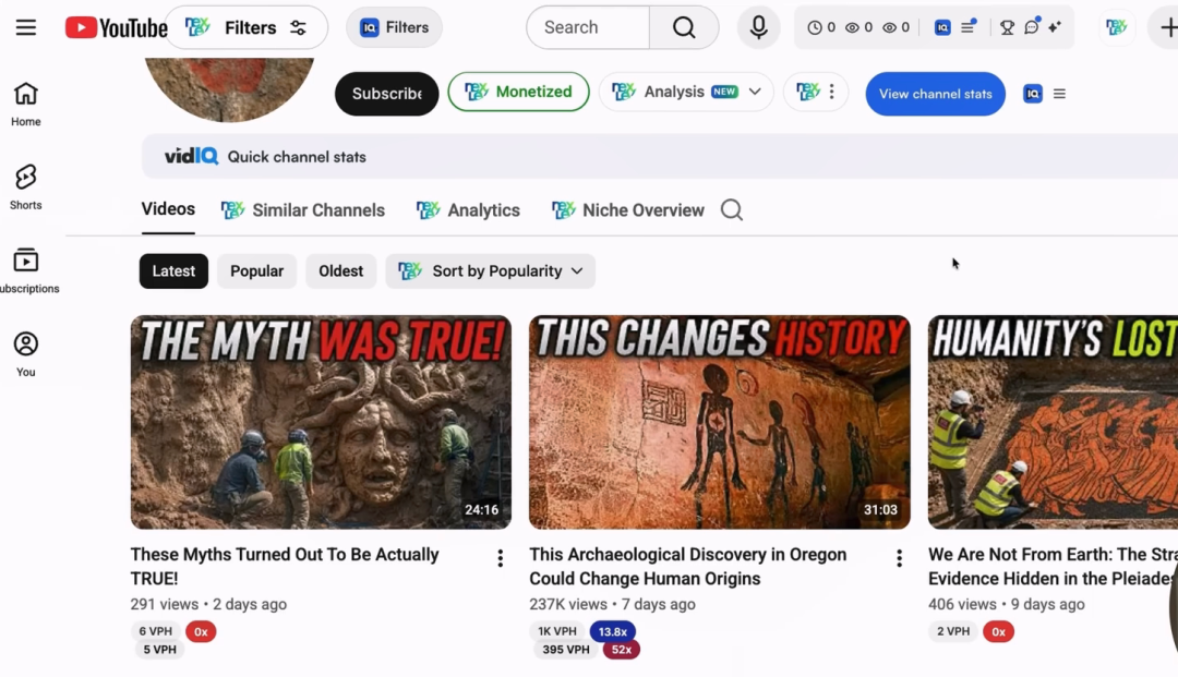 YouTube不露脸频道月入4万美金：12个蓝海案例深度解析