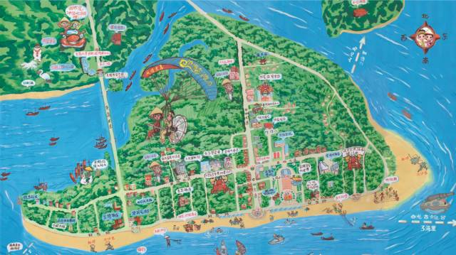 东升岛旅游规划图片