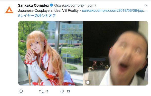 岛国一群coser放出自己照片和真实样子的对比，高手，这是高手....（组图） - 31