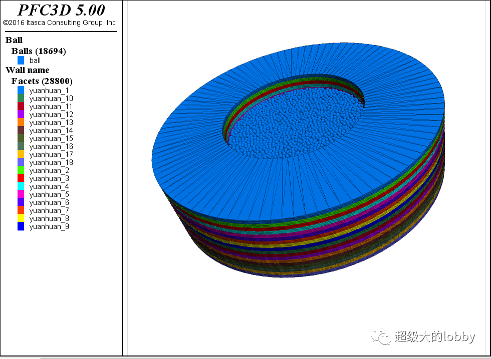 PFC模拟三维单剪实验的图5