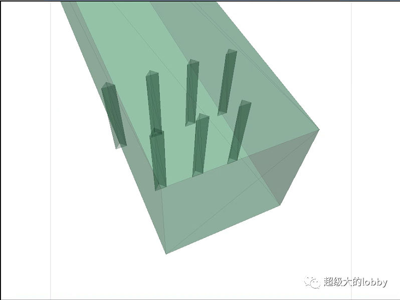 碎屑物沖擊時擋板結構的支護性能模擬的圖5