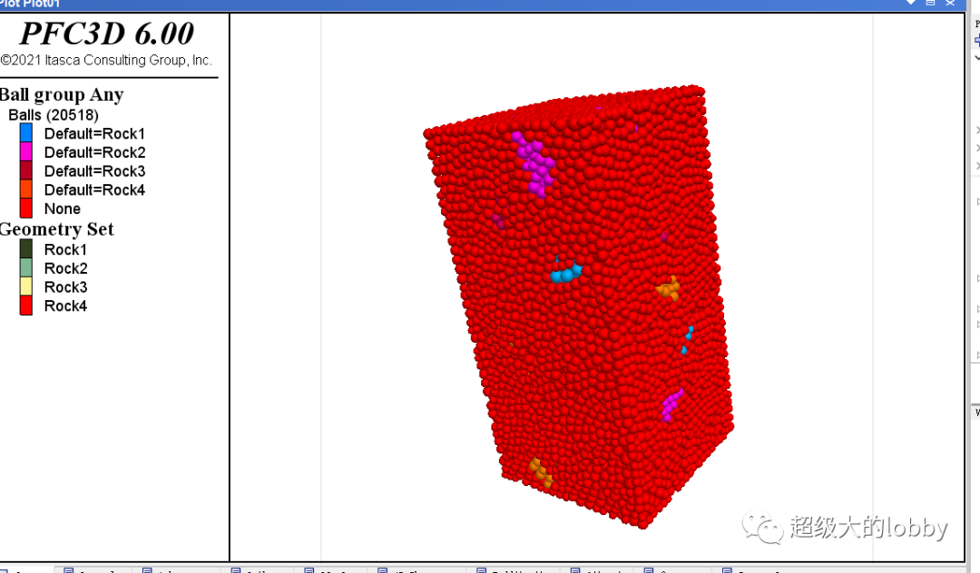 【PFC6.0】三维Cluster模拟混合料混凝土的图4