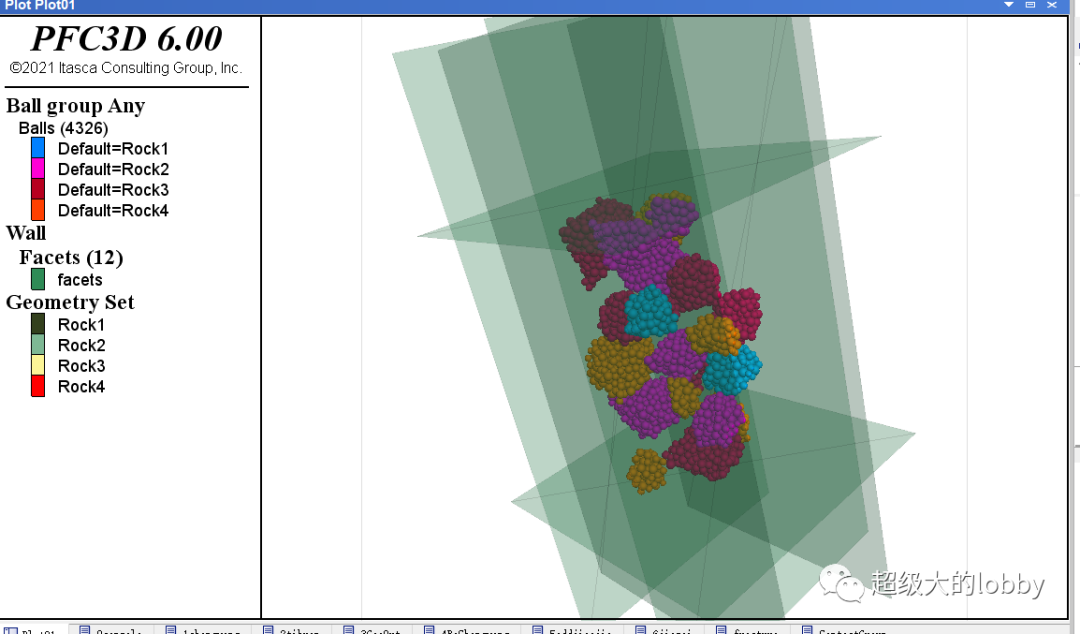 【PFC6.0】三维Cluster模拟混合料混凝土的图5