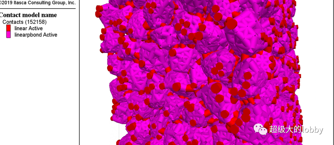 【PFC6.0】三维Cluster碎石三轴模拟的图10