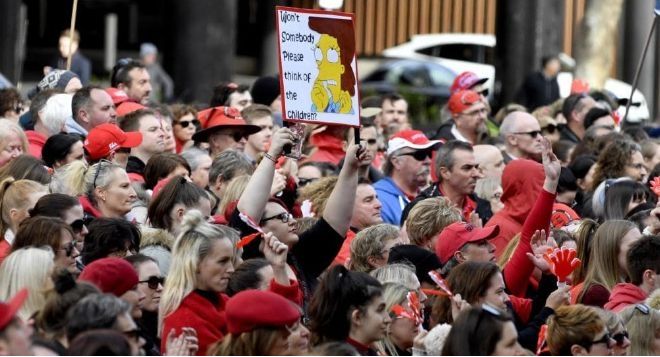 下周！南澳教师又将举行大规模罢工行动，大量学校或受影响！（组图） - 3