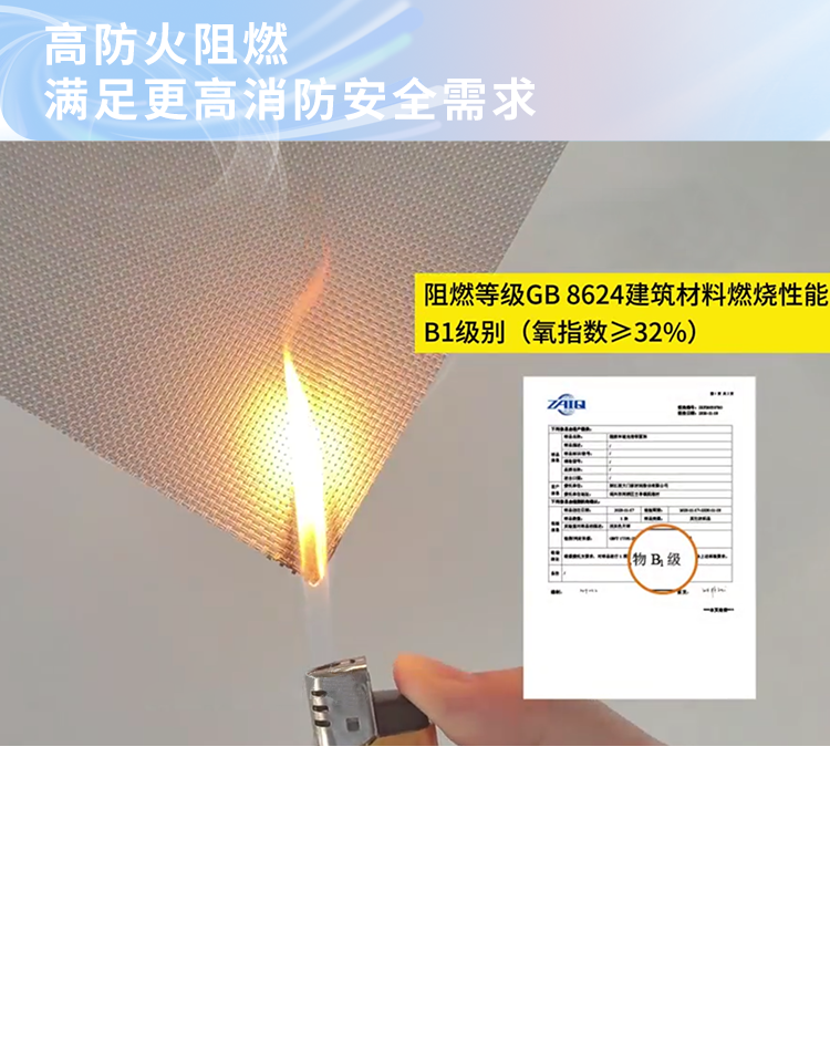 西大门软装|防风卷帘专用玻纤阳光面料，优异性能撑起遮阳防护伞！