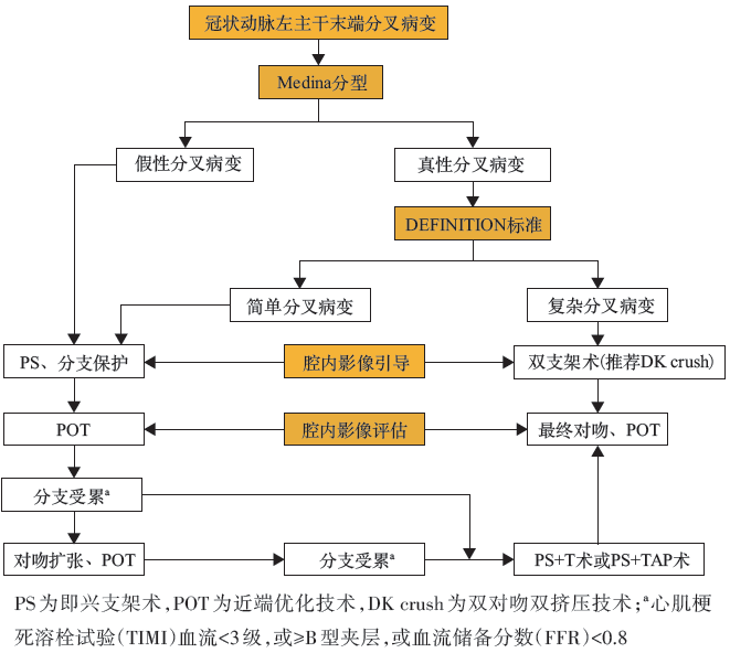 冠脉左主干分叉病变的介入治疗