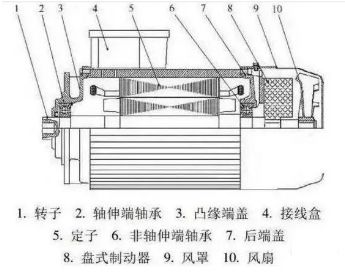 电机轴与传动轴连接图图片