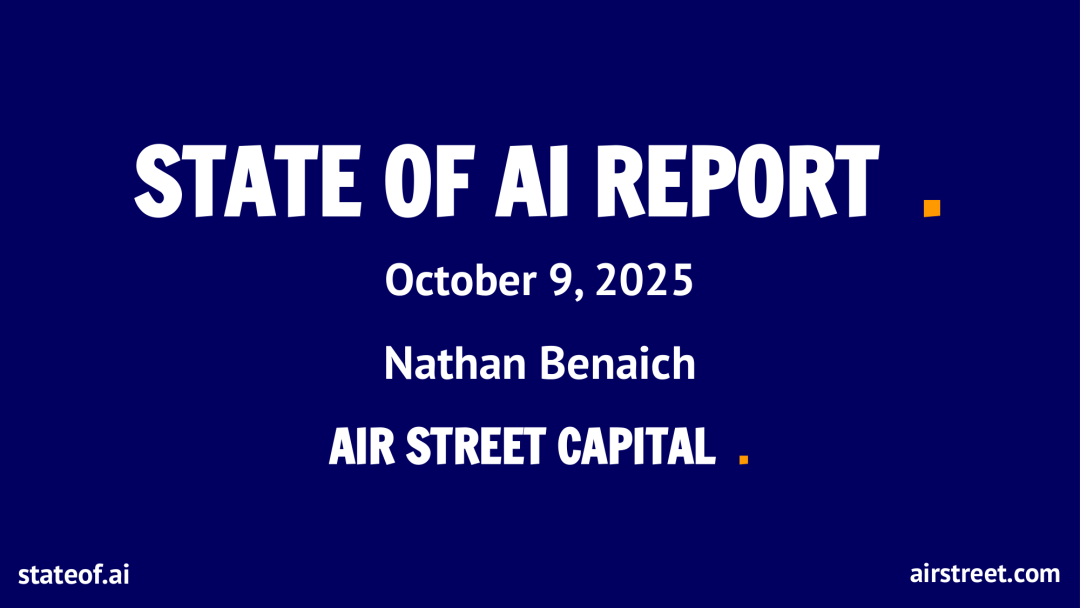 State of AI Report 2025封面