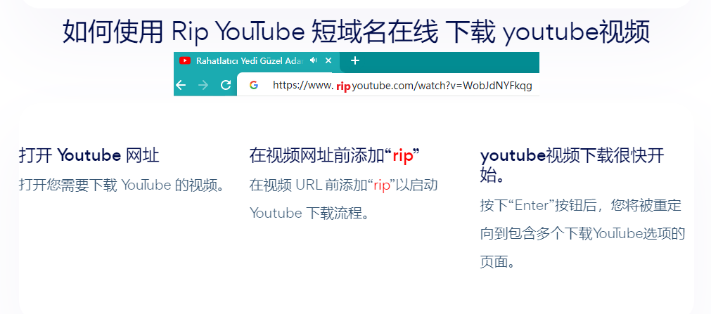 Youtube丨油管视频直链下载
