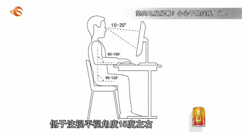 墊高電腦螢幕避免頸椎病，沒想到卻得了幹眼症！ 科技 第11張