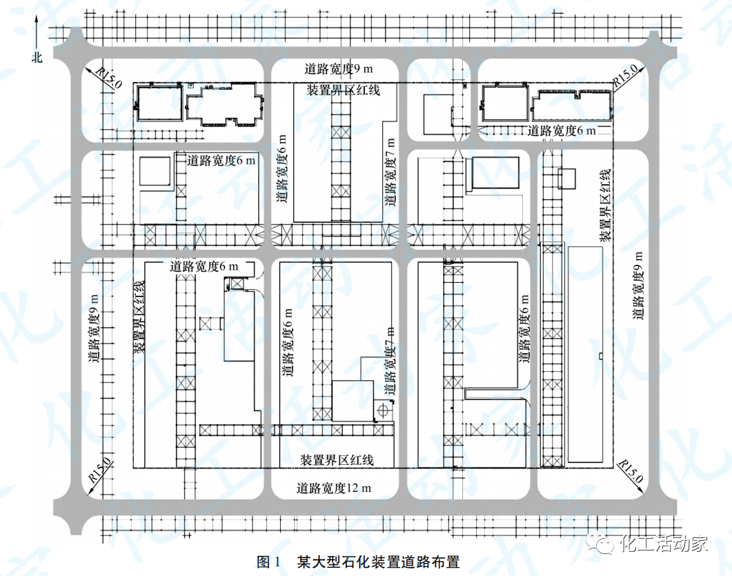基于规范的石化厂布局与安全防护距离分析的图3