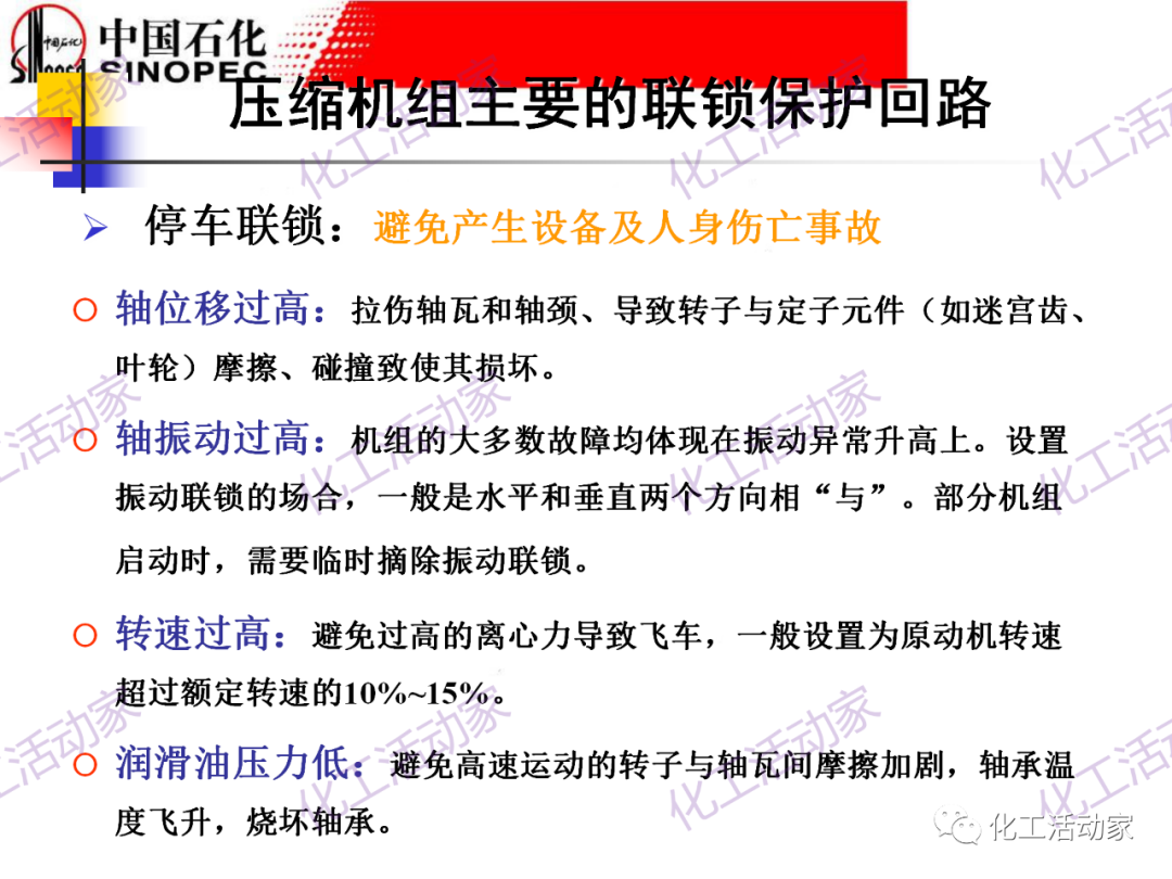 中石化PPT│大型壓縮機組的控制與聯鎖保護的圖10