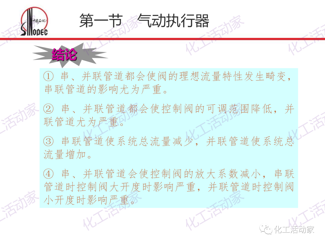 中石化PPT│化工仪表及自动化的阀门执行器和控制系统（上）的图29