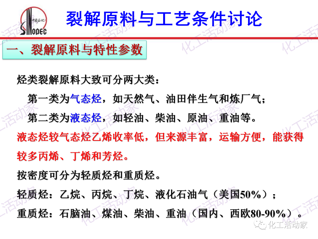 中石化PPT│石油化工单元工艺之烃类裂解（上）的图20