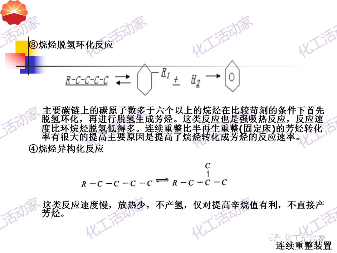 中石油PPT│130万吨/年连续重整装置工艺技术培训的图18