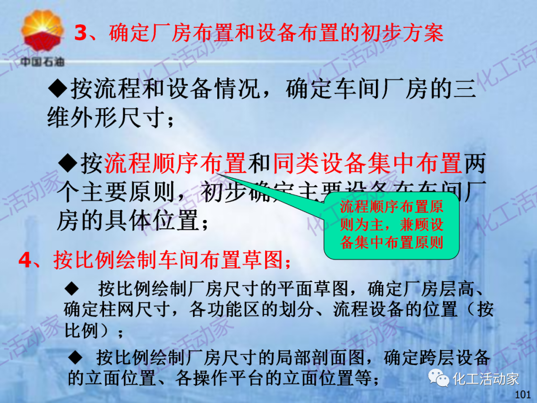 中石油PPT│炼化企业设备设计和选型与车间布置（下）的图31