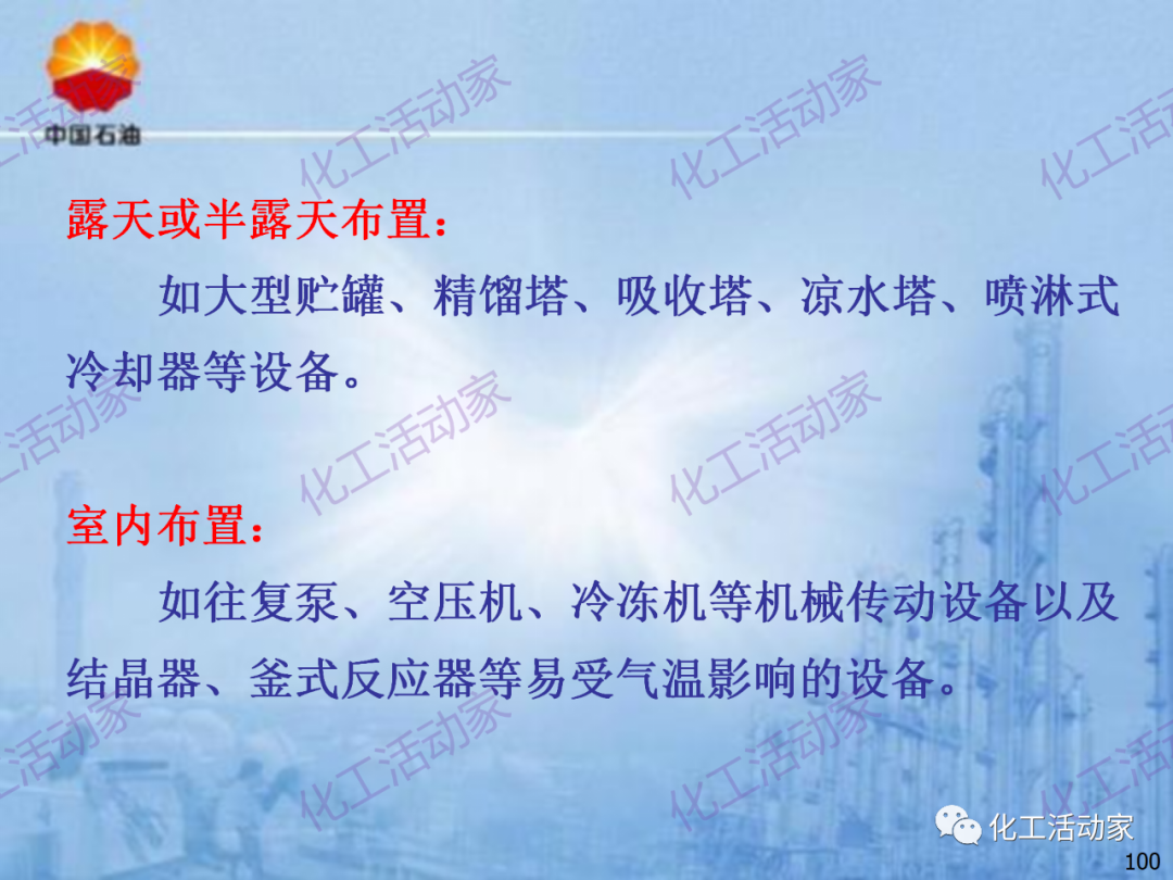 中石油PPT│炼化企业设备设计和选型与车间布置（下）的图30
