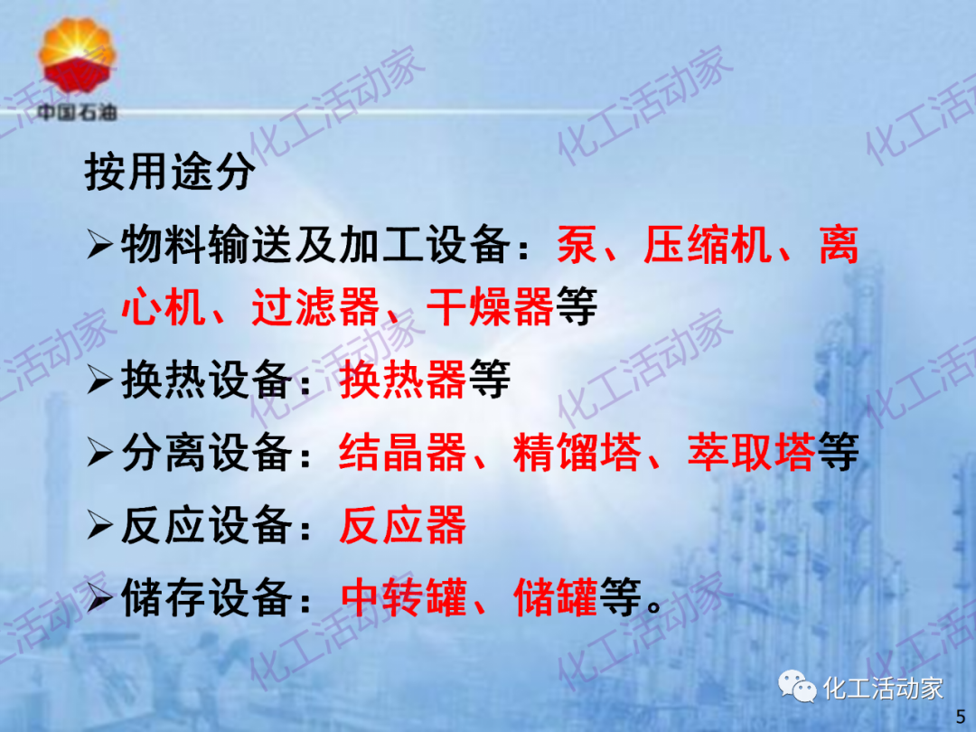 中石油PPT│炼化企业设备设计和选型与车间布置（上）的图5