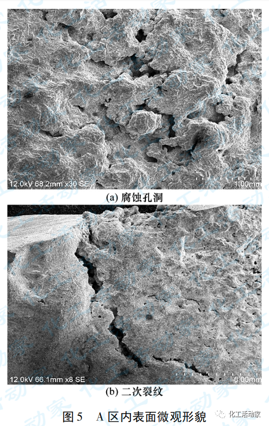 乙烯裂解炉辐射段炉管鼓包开裂失效分析的图8